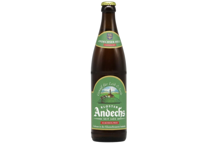 Andechs Hell Alk. fri, 50cl. 