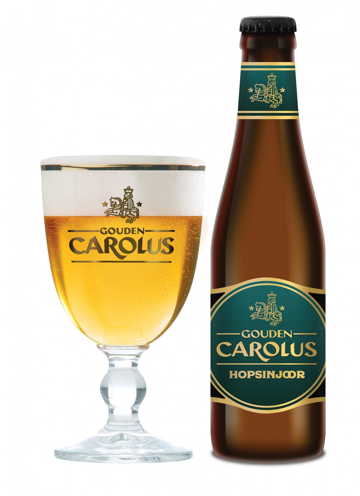 Gouden Carolus, Hopsinjoor 33 cl. - Het Anker, Belgien Klosterbryggeriet A/S