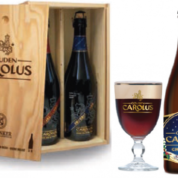 Gouden Carolus Christmas gavekasse, 2 x 75 cl